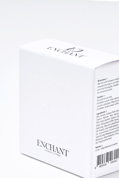 Enchant soap . Trios